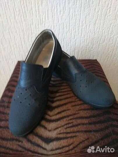 Туфли подр. натур.кожа р.36 на мальчика