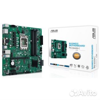 Asus PRO B660M-C-CSM, Socket 1700 новая с гарантие