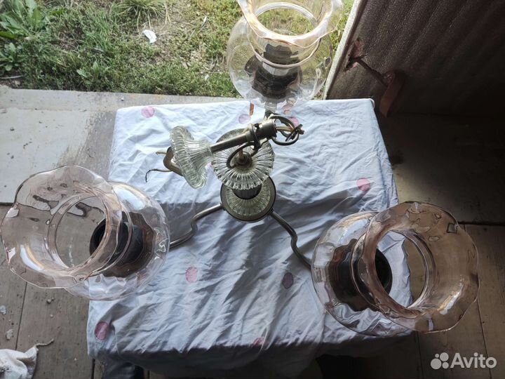 Люстра потолочная бу