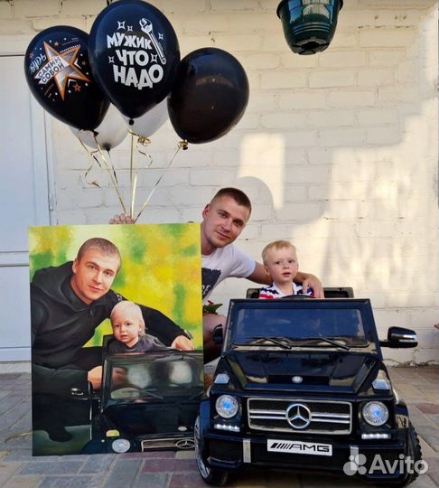 Портрет по фото, художник