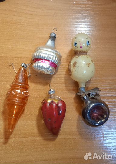 Советские ёлочные игрушки
