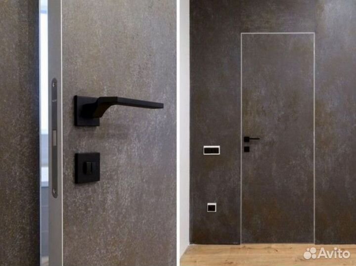 Двери скрытые межкомнатные под отделку