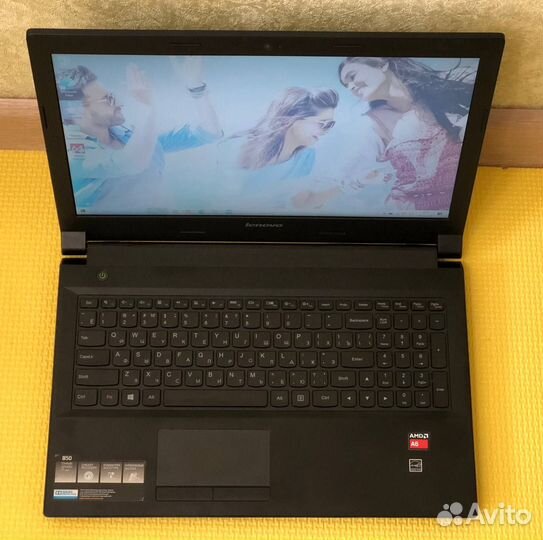 Мощный ноутбук Lenovo 4-x ядерный на SSD 12 Гб озу