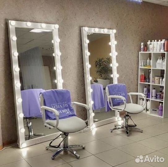 Гримёрное зеркало с подстветкой