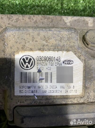 Эбу двс cfna Volkswagen polo 1.6 оригинал