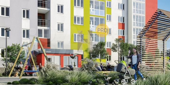 2-к. квартира, 60,9 м², 5/10 эт.