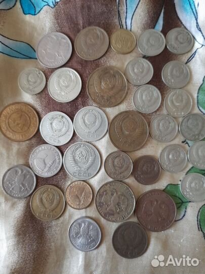 Монеты СССР разные, жетоны