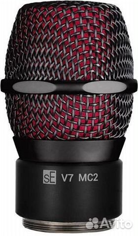 Se electronics v7 MC2 head for Sennheiser black