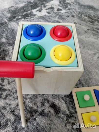 Куб бизиборд сортер 5 в 1