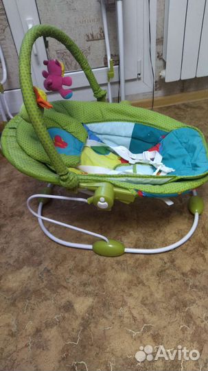 Детские качели шезлонг