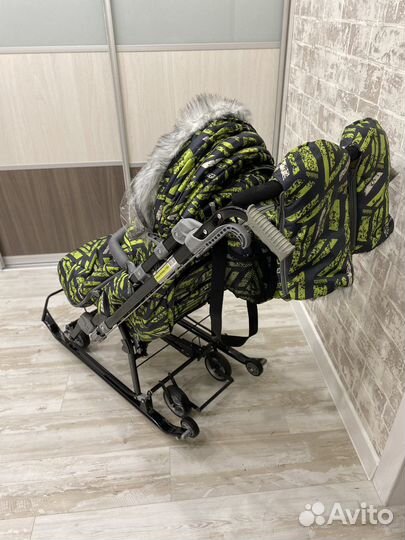 Санки коляска ника 7 8