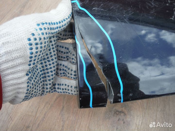 Накладка заднего борта mitsubishi Outlander 2 XL