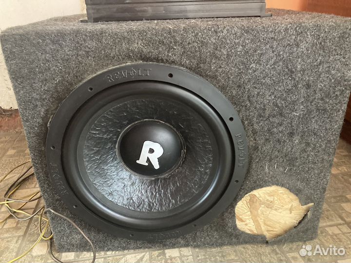 Сабвуфер и усилитель бу