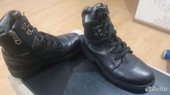 Ботинки детские утепленные Котофей