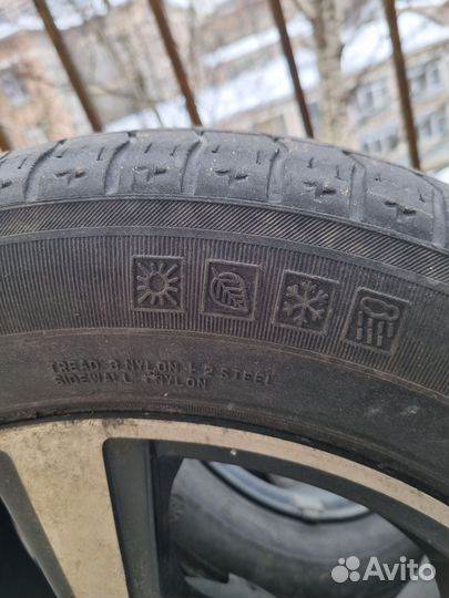 Летние колеса r14 на ваз. Литые диски,Резина175/65