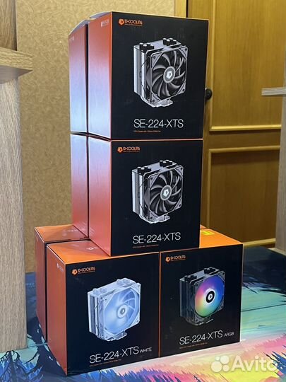 ID Cooling SE-224-XTS argb кулер на процессор
