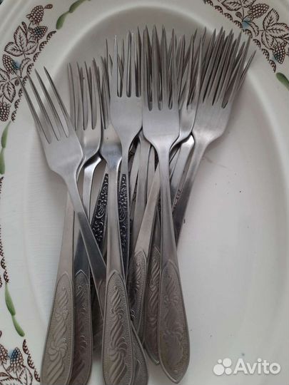 Ложки вилки нержавейка СССР