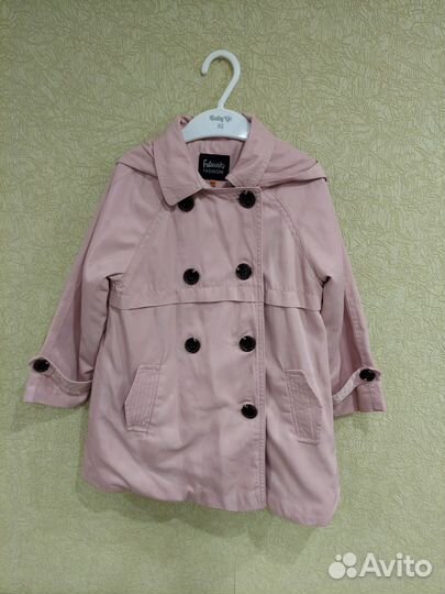 Пальто для девочки 104 лето