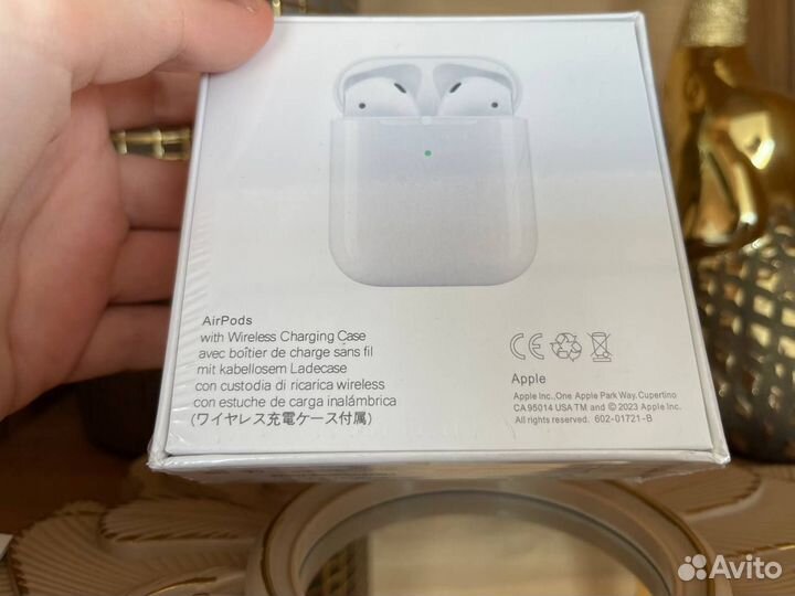 Беспроводные наушники apple airpods 2