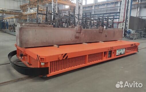 Рельсовая передаточная тележка для производств