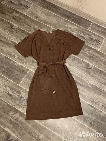 Стильное платье-халат Zara