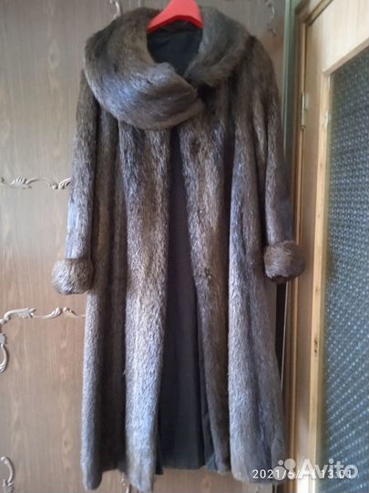 Шуба из нутрии
