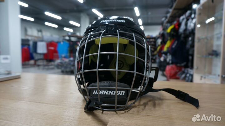 Шлем хоккейный Warrior alpha one (yth черный)