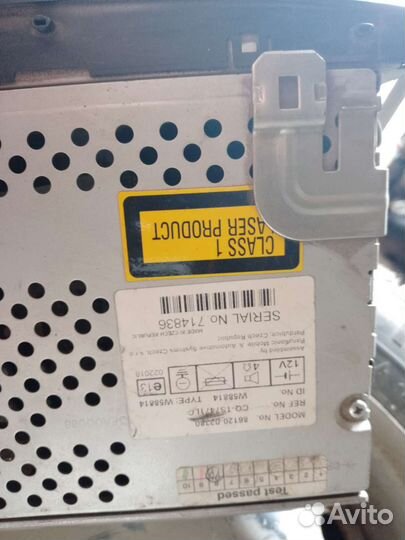 Штатная магнитола тойота королла е120