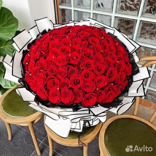 XXL Букеты из Красных Роз. Доставка