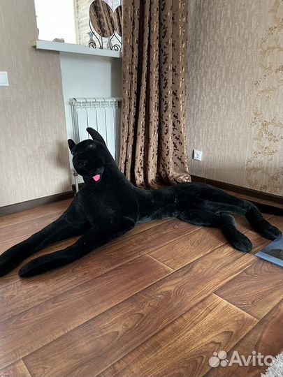 Плюшевая собака, большая