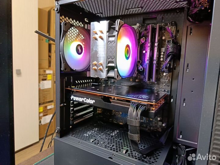 Игровой комп Intel I5 10400F+ RX5700 XT 8Gb
