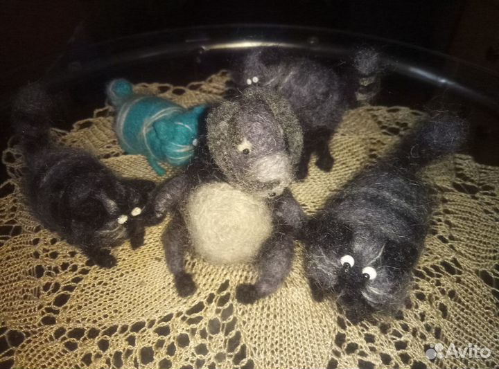 Игрушки из шерсти