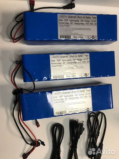 Аккумулятор для электровелосипеда 48 V 10 Ah новый