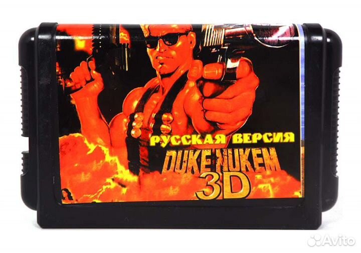 Картридж Sega duke nukem 3D