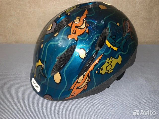 Шлем велосипедный, защита детский