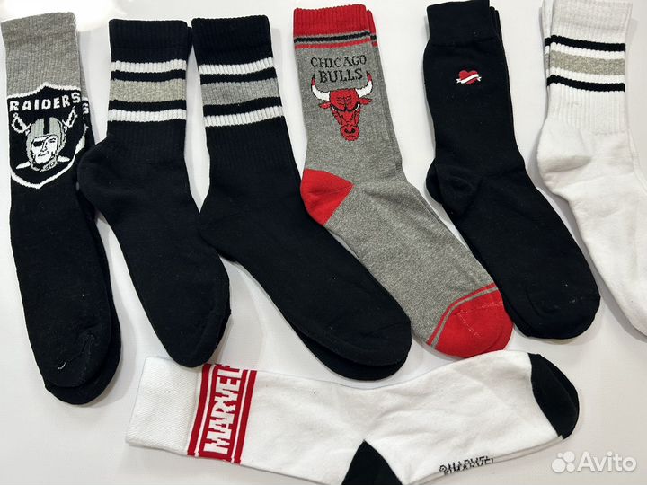 Носки мужские женские новые