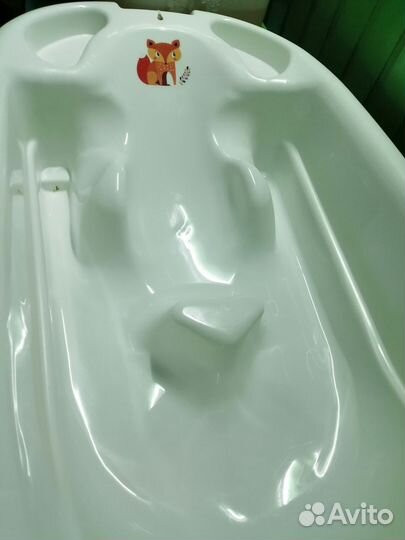 Детская ванночка для купания с горкой