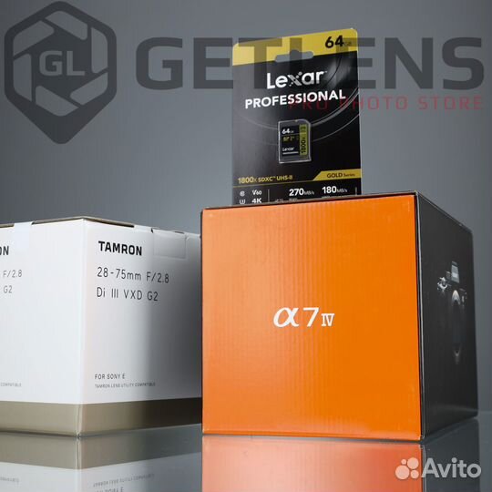 Sony A7 IV + Tamron 28-75 + Lexar 64GB