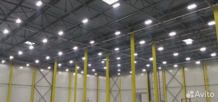 Освещение производственных и складских помещений