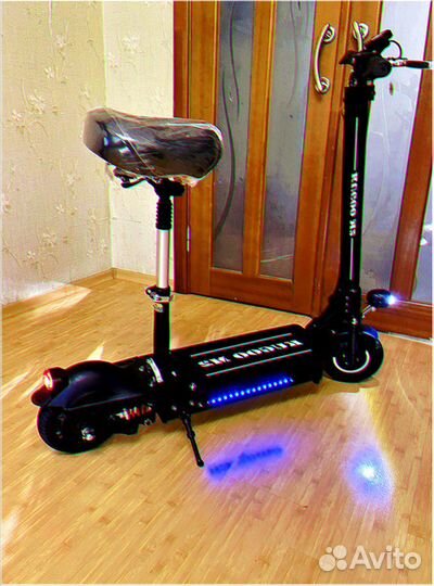 Электросамокат с сиденьем новый