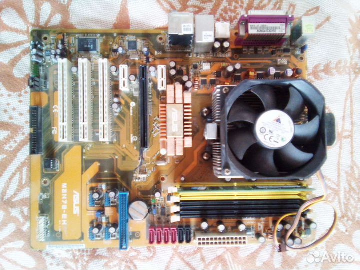 Материнска плата Asus m3n78 + AMD Athlon 64x2, 2gb