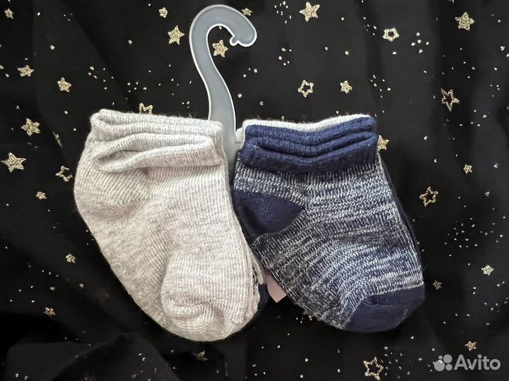 Носки carters 3-12 мес 6 пар