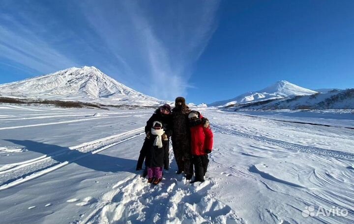 Снегоходный тур к подножию Авачинского вулкана