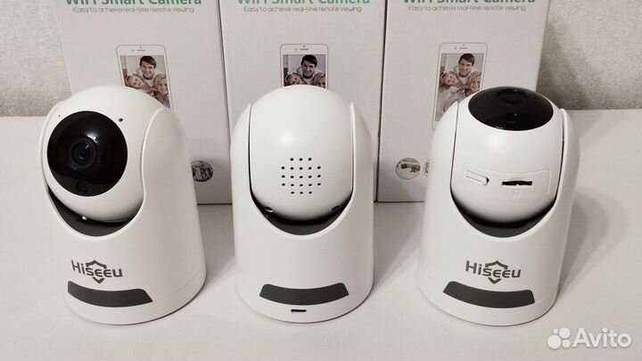 Камера видеонаблюдения IP Wi-Fi внутренняя 2 Мп