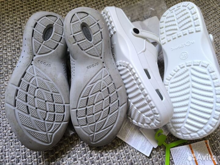 Кроссовки Crocs и сабо