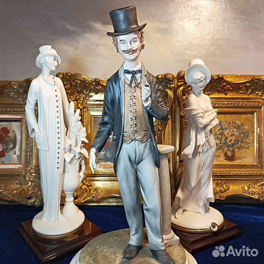 Capodimonte.Джентельмен.Италия.Статуэтка.Мужчина