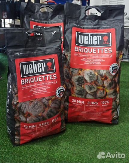 Угольные брикеты Weber