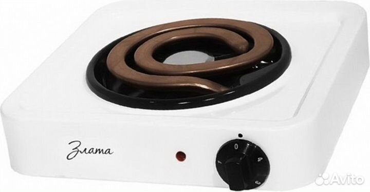 Электроплита 2 конфорочная Злата 214Т