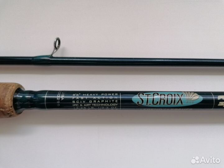 Спиннинг st croix legend 862hf2