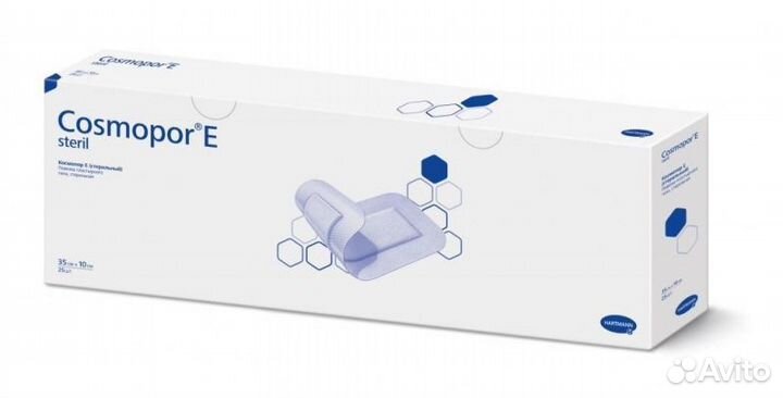 Повязки Cosmopor E 35*10 см самоклеящиеся, послеоп